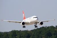 TC-JPU @ LFSB - Airbus A320-214, On final rwy 15, Bâle-Mulhouse-Fribourg airport (LFSB-BSL) - by Yves-Q