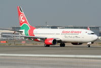 5Y-KYC @ OMDB - Kenya Airways - by Jan Buisman