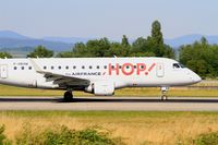 F-HBXM @ LFSB - Embraer ERJ-170LR, Take off run rwy 15, Bâle-Mulhouse-Fribourg airport (LFSB-BSL) - by Yves-Q