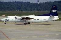 D-AFKE @ EDDK - Fokker F50 F-27-050 - DW DLT DLT - 20133- D-AFKE - 20.05.1989 - CGN - by Ralf Winter
