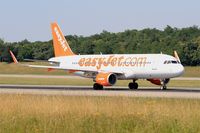 G-EZWU @ LFSB - Airbus A320-214, Take off run rwy 15, Bâle-Mulhouse-Fribourg airport (LFSB-BSL) - by Yves-Q