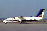 D-BAGB @ EDMA - D-BAGB   De Havilland Canada DHC-8-106 Dash 8 [306] (Interot Airways) Augsburg~D 10/09/1993 - by Ray Barber