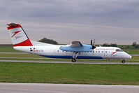 OE-LTG @ LOWW - OE-LTG   De Havilland DHC-8Q-314B Dash 8 [438] (Austrian Arrows) Vienna-Schwechat~OE 13/09/2007 - by Ray Barber