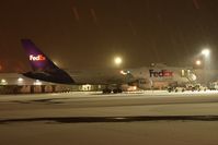 N777FD @ KBOI - Early morning loading on the Fed Ex ramp. - by Gerald Howard