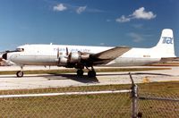 N872TA @ MIA - Taxi-ing, Miami, March 1990. - by Goat66