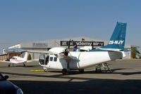 ZS-NJY @ FAGM - ZS-NJY  Piaggio P.166S Albatross [445] Johannesburg-Rand~ZS 21/09/2006 - by Ray Barber