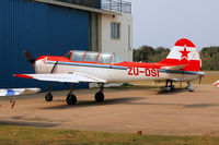 ZU-DSI @ FAVG - ZU-DSI   Yakovlev Yak-52 [845009] Durban-Virginia~ZS 18/09/2014 - by Ray Barber