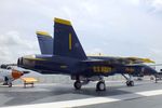 161942 - McDonnell Douglas F/A-18A Hornet at the USS Lexington Museum, Corpus Christi TX - by Ingo Warnecke