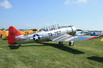 N757LF @ OSH - 1944 North American AT-6D Texan, c/n: 84991 - by Timothy Aanerud