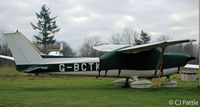 G-BCTK @ EGHP - Under wraps at Popham - by Clive Pattle