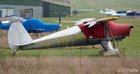 G-NIGE @ EGHP - Parked at Popham - by Clive Pattle