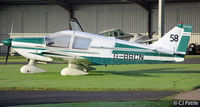 G-BBCN @ EGHO - Parked up at Thruxton - by Clive Pattle