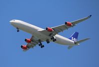 LN-RKG @ SFO - SAS A340-300 - by Florida Metal