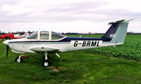 G-BRML @ EGBW - G-BRML   Piper PA-38-112 Tomahawk [38-79A1017]  Wellesbourne Mountford~G 18/03/2005 - by Ray Barber