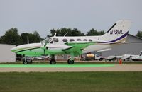 N13HL @ OSH - Cessna 421B - by Florida Metal