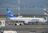 I-NEOS @ NZAA - on sunny stand at AKL - by Magnaman