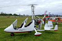 G-CIZK @ EGHP - G-CIZK   Magni M-16C Tandem Trainer [16-16-9534] (Gyromania Ltd) Popham~G 29/04/2017 - by Ray Barber