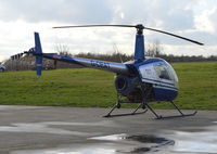 G-OEAT @ EGTB - Robinson R22 Beta at Wycombe Air Park. - by moxy