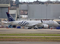 F-WZFN @ LFBO - C/n 0197 - To be VN-A897 in Skyteam c/s - by Shunn311