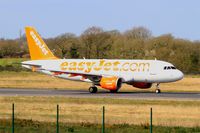 G-EZAV @ LFRB - Airbus A319-111, Take off rwy 07R, Brest-Bretagne Airport (LFRB-BES) - by Yves-Q