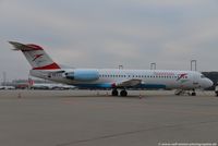 OE-LVC @ EDDK - Fokker 100 F28-0100 - OS AUA Austrian Airlines 'Tirana' - 11446 - OE-LVC - 16.12.2016 - CGN - by Ralf Winter