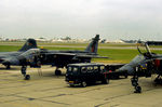 XX764 - Jaguar GR.1 of 226 Operational Conversion Unit at RAF Lossiemouth on the flight-line at the 1979 International Air Tattoo at RAF Greenham Common, Berkshire. - by Peter Nicholson