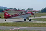 HB-KHS @ LSZG - On the way to the hangar at Grenchen. - by sparrow9