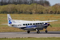 F-HFTR @ LFRB - Cessna 208B Grand Caravan, Take off rwy 07R, Brest-Bretagne airport (LFRB-BES) - by Yves-Q