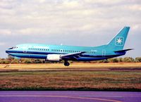 OY-MMF @ CPH - Copenhagen landing 12.7.1990 - by leo larsen