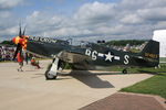 N551E @ OSH - North American P-51B Mustang, c/n: 102-24700 - by Timothy Aanerud