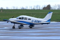 G-BOMY @ EGSH - Parked at Norwich. - by Graham Reeve