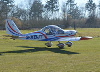 G-XBJT @ EGHP - Aerotechnik EV-97 Eurostar at Popham. - by moxy
