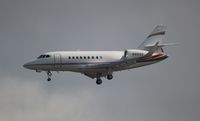 N410GS @ LAX - Falcon 2000EX