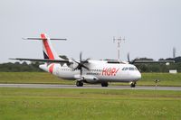 F-HOPA @ LFRB - ATR 72-600, Taxiing rwy 25L, Brest-Bretagne airport (LFRB-BES) - by Yves-Q