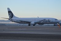 N472AS @ KBOI - Early morning take off on RWY 28R. - by Gerald Howard