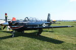 N34CC @ OSH - 1982 Beech T-34C-1, c/n: GM-86 - by Timothy Aanerud