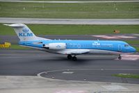 PH-KZS @ EDDL - Fokker 70 F28-0070 - WA KLC KLM Cityhopper - 11540 - PH-KZS - 28.07.2017 - DUS - by Ralf Winter