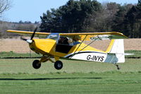G-INYS @ X3CX - Landing at Northrepps. - by Graham Reeve