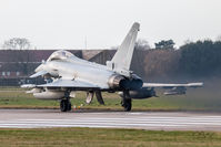 ZK351 @ EGXC - Typhoon launching from runway 25 - RAF Coningsby - by Gareth Alan Watcham
