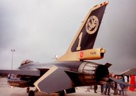 FA-110 @ EBFS - F-16A.SPECIAL 80 YEARS 1 SQUADRON. - by Robert Roggeman