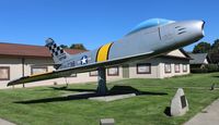 51-2738 - F-86E at Frankenmuth Michigan - by Florida Metal