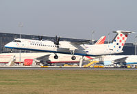 9A-CQD @ LOWW - Croatia Airlines DHC-8 - by Andreas Ranner