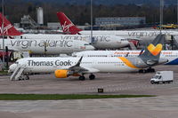G-TCDC @ EGCC - Parked at Manchester. - by Graham Reeve