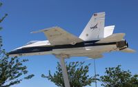 N842NA - F-18A Lancaster California - by Florida Metal