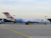 OE-LVA @ EDDK - Fokker 100 F28-0100 - VO TVR Austrian Airlines 'Riga' - 11490 - OE-LVA - 06.08.2015 - CGN - by Ralf Winter