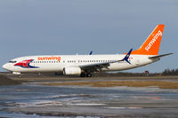 C-GPVS @ CYQM - Taxiing into the terminal apron. - by Tim Lowe