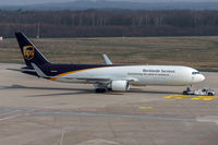 N354UP @ EDDK - N354UP - Boeing 767-34AF(ER)(WL) - United Parcel Service (UPS) - by Michael Schlesinger