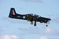 ZF347 @ EGXU - Shorts Tucano T1 ZF347 1 FTS RAF, Linton-on-Ouse 5/3/12 - by Grahame Wills