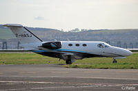 F-HASJ @ EGPN - Taxy for departure from Dundee - by Clive Pattle