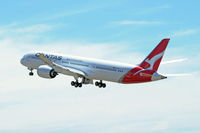 VH-ZNA @ YPPH - Boeing 787-9. Qantas VH-ZNA, departed runway 03, Perth Int'l. 031117 - by kurtfinger